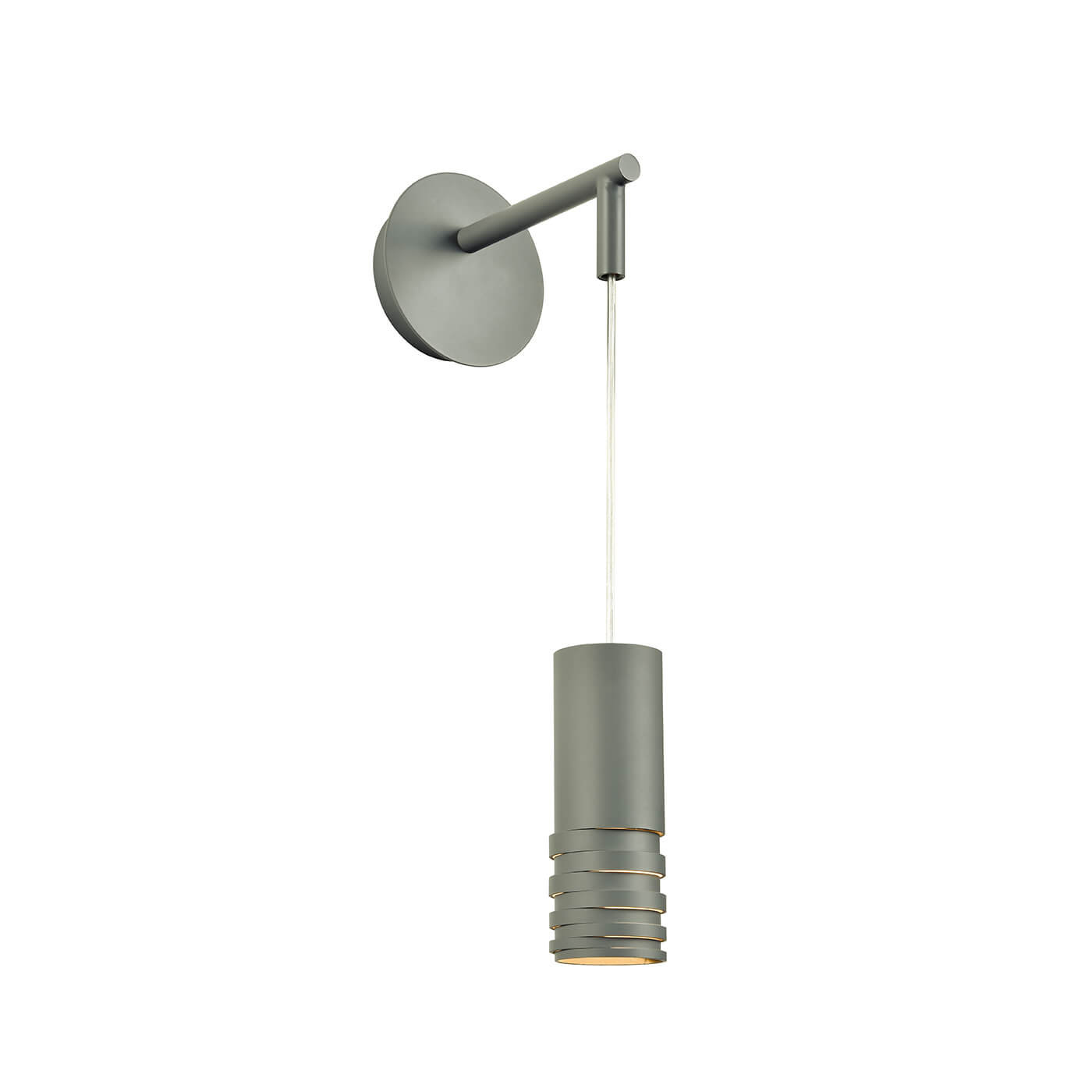 Cauti o aplica gri PALOMA din metal  - pentru dormitor sau living, design modern, futurist? Din colectia de lustre si corpuri de iluminat Domicilio