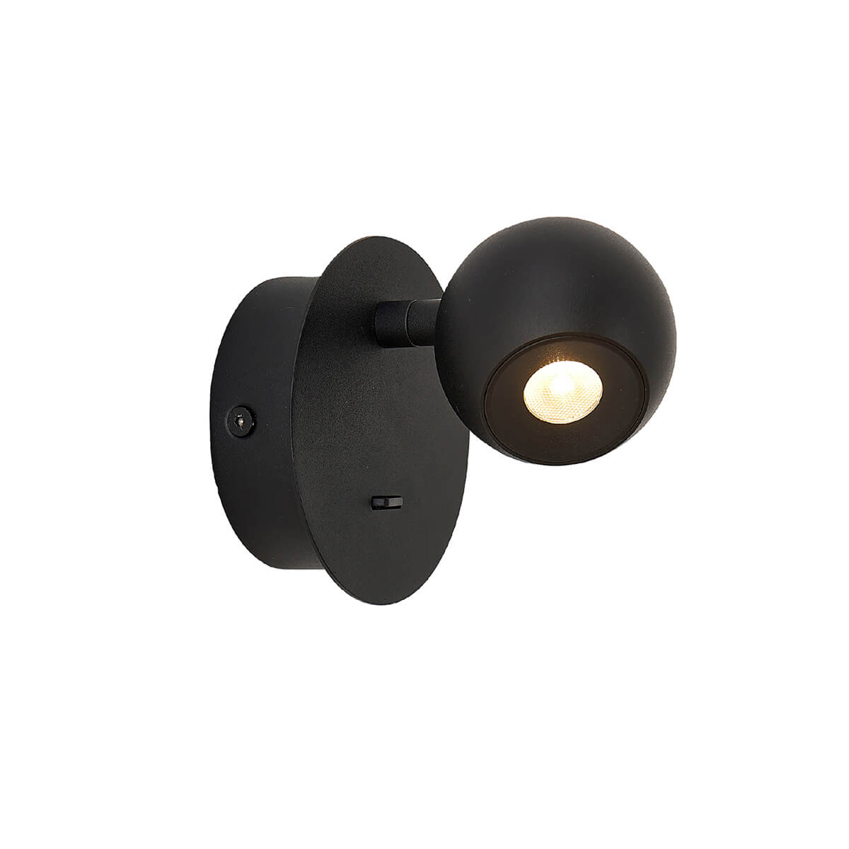 Aplica Minimalista SEBASTIAN - Eleganta Neagra cu LED 3,3W