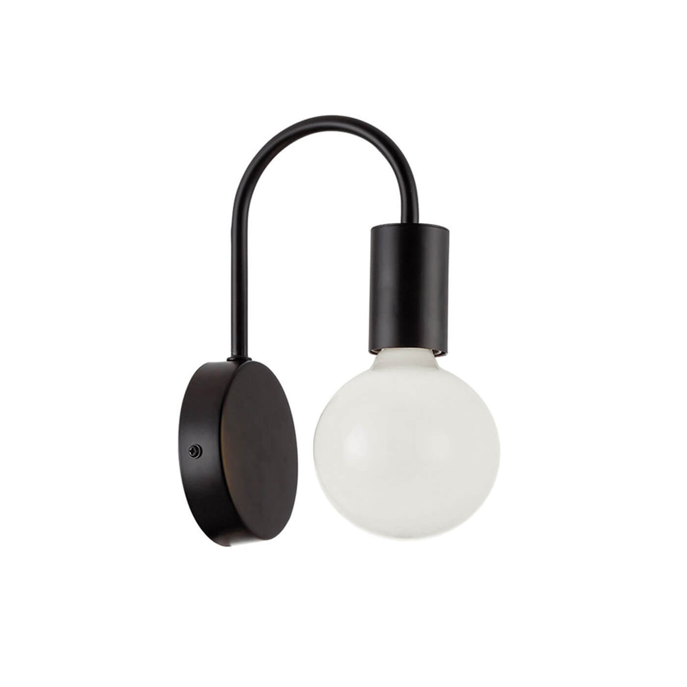 Cauti o aplica din metal neagra JAMES ajustabila - pentru living sau dormitor, design modern, minimalist? Din colectia de lustre si corpuri de iluminat Domicilio