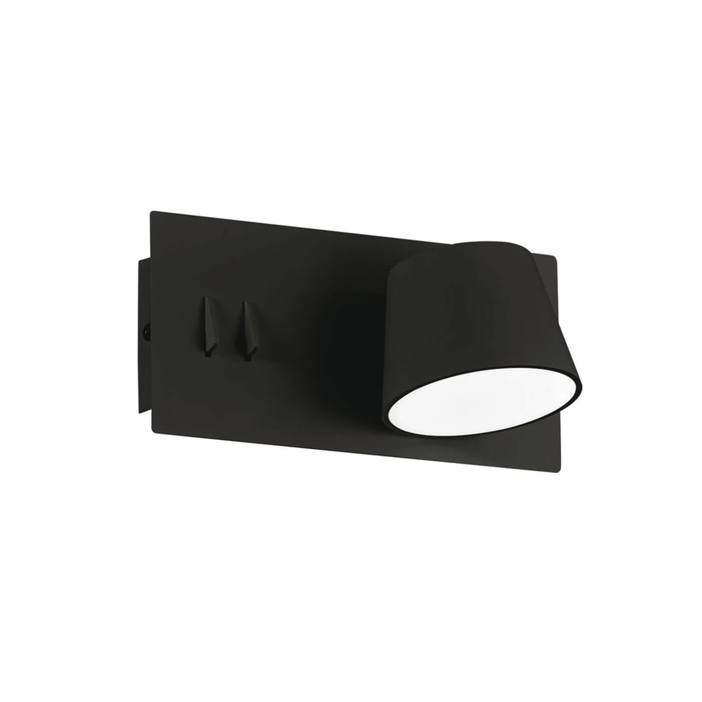 Cauti o aplica neagra SAM cu LED - pentru dormitor, design modern, elegant? Din colectia de lustre si corpuri de iluminat Domicilio