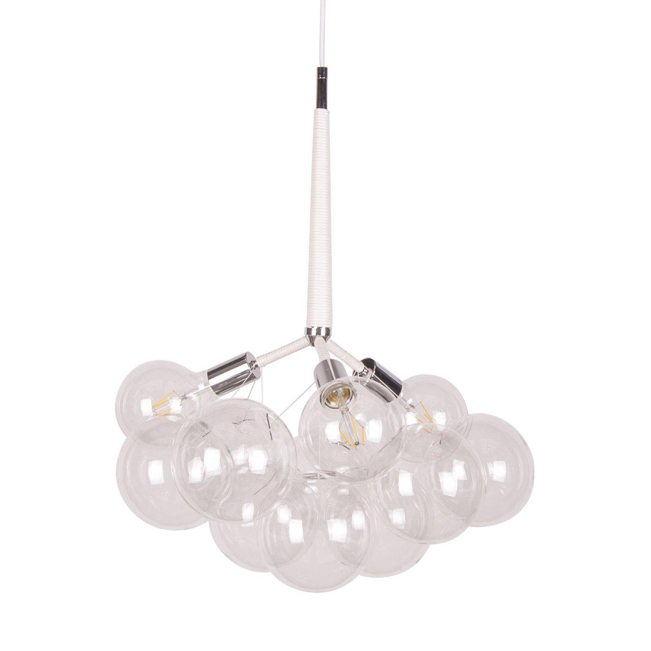 Candelabru GLOBES S3 alb, design modern contemporan - Design Domicilio