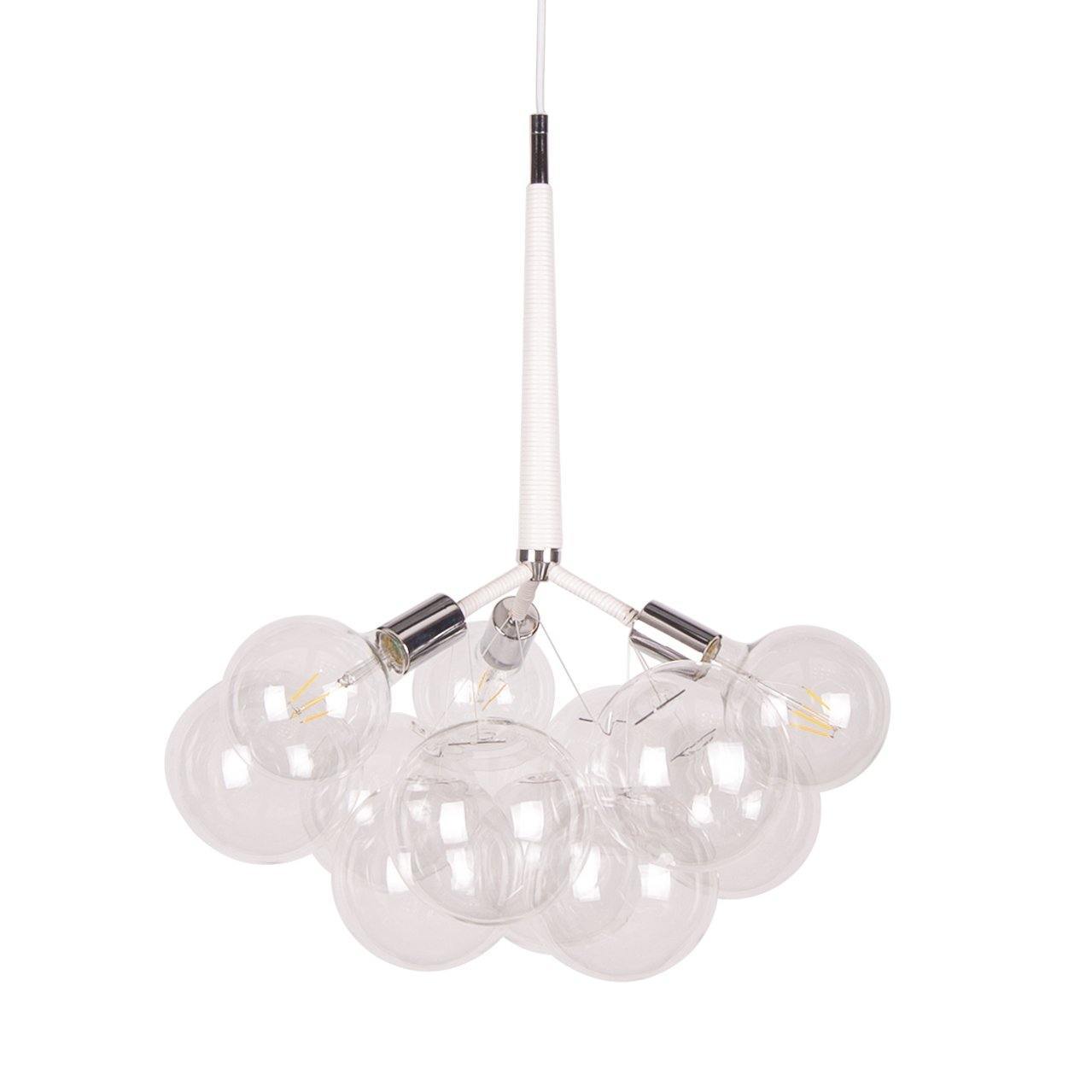 Candelabru GLOBES S3 alb, design modern contemporan - Design Domicilio
