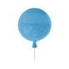 Magazin Domicilio Plafoniera albastra de BALLOON S2, plastic, lumina difuza, design pentru camera copiilor