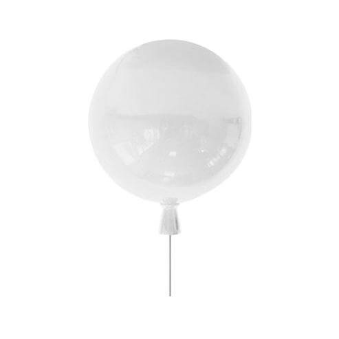 Domicilio Plafoniera alba BALLOON S2, plastic, corpuri albe pentru camera copiilor