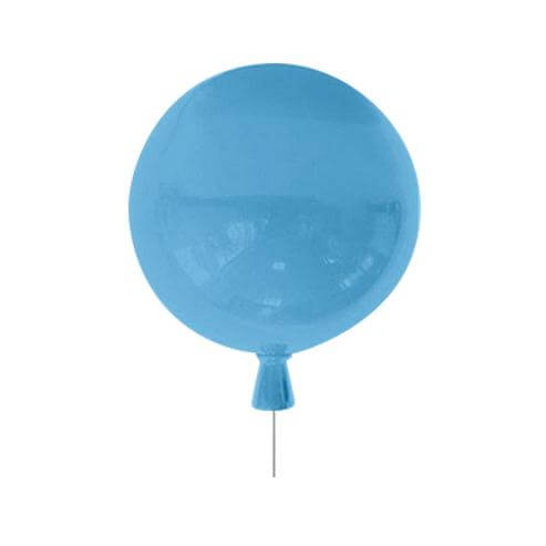 Magazin Domicilio Plafoniera albastra de BALLOON S3, plastic, lumina difuza, design pentru camera copiilor