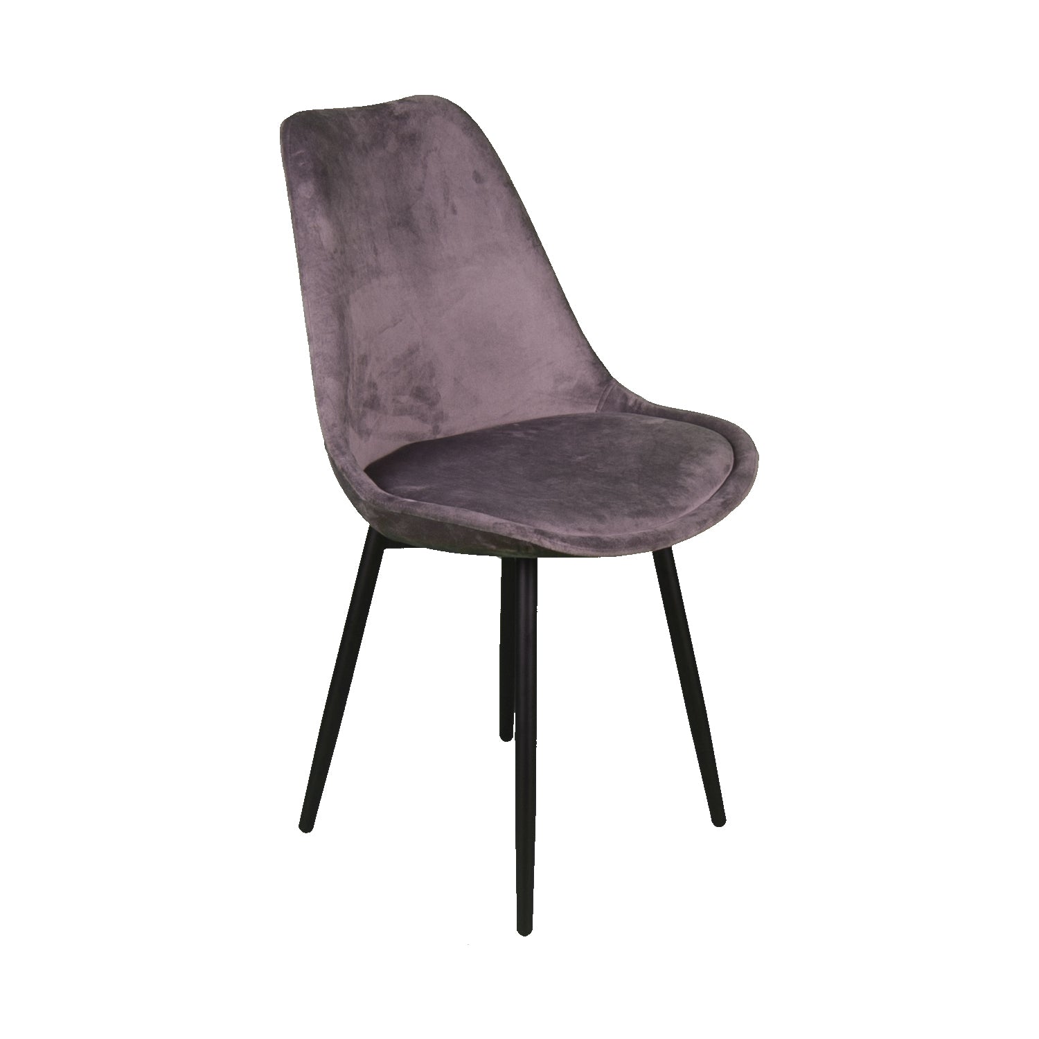 scaun minimalist moale si catifelat