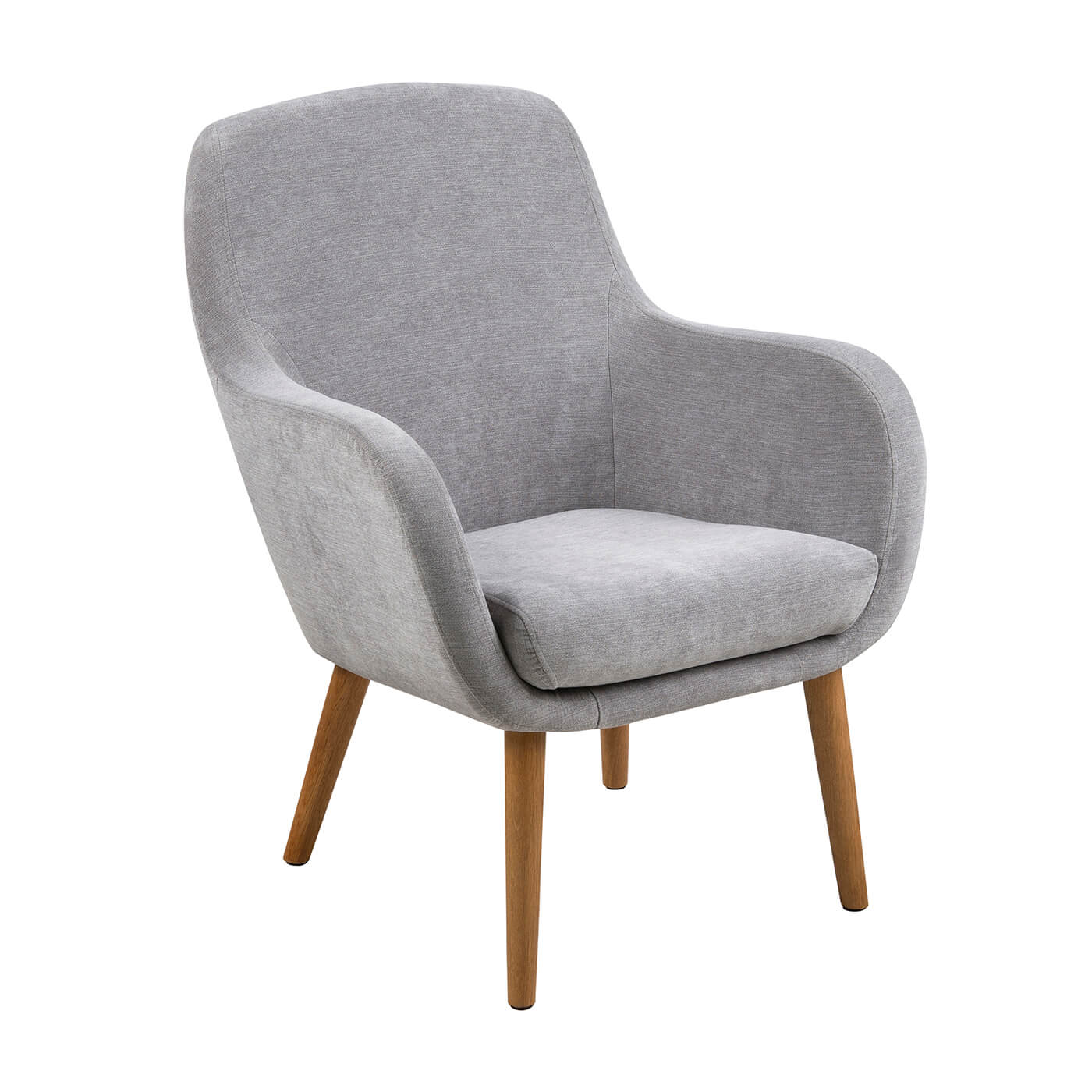 Cauti un fotoliu SALLY gri pentru living - design modern, calduros?