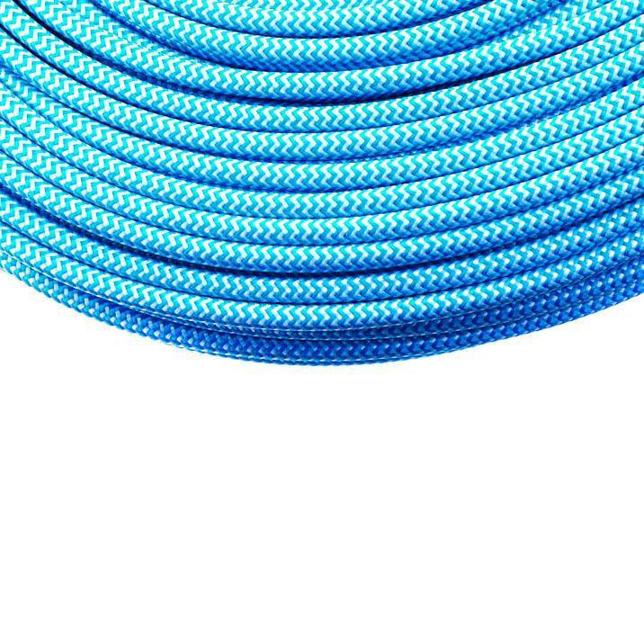 Cablu electric colorat alb albastru - 1 metru - Cabluri electrice premium