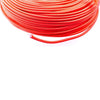 Cablu electric colorat portocaliu - 1 metru premium fir cupru litat, 2*0.75 mm 2020