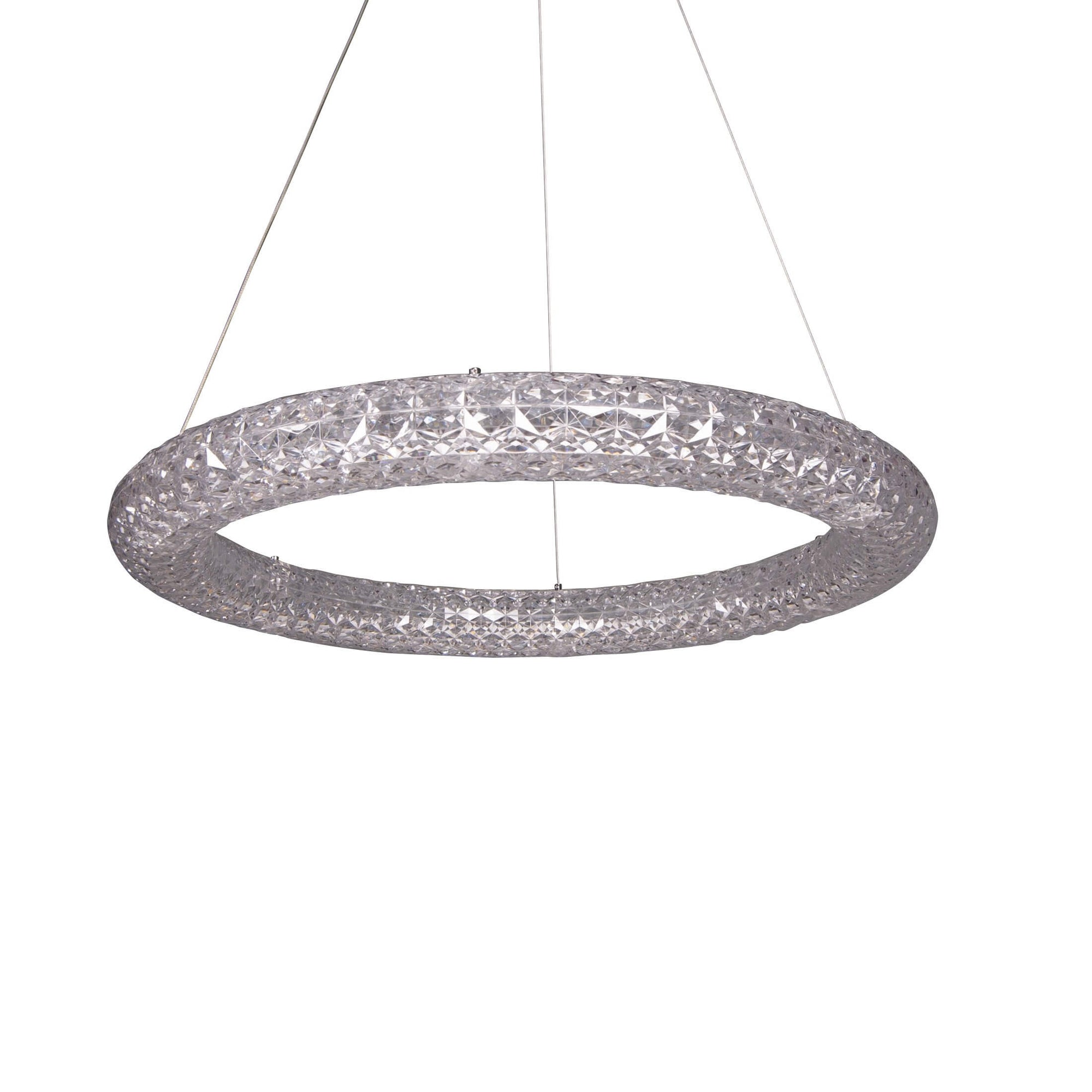 💡 Lampa Suspendata ANTOINE S2- Design inedit, transparent, LED 70W Domicilio