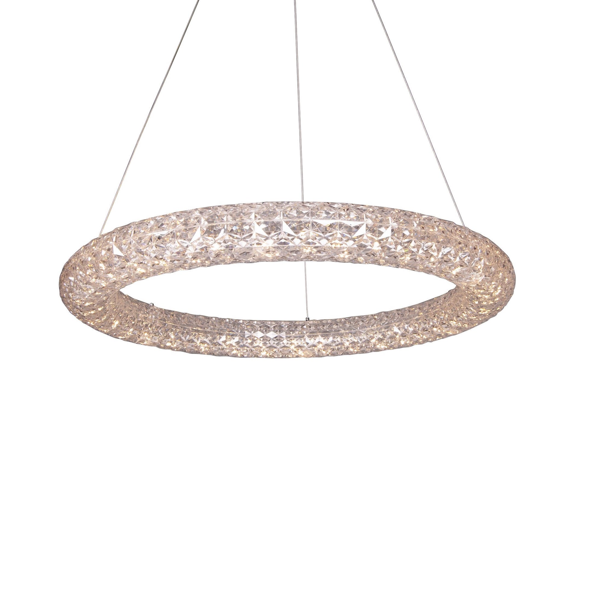 💡 Lampa Suspendata ANTOINE S2- Design inedit, transparent, LED 70W Domicilio