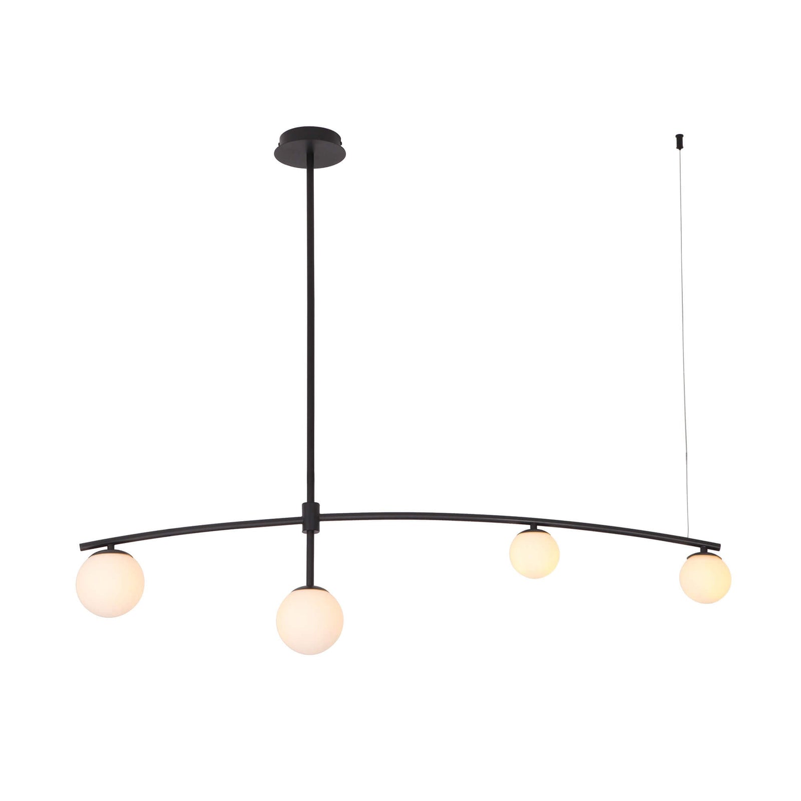 Corpul de iluminat ANYA este realizat într-un stil modern și este potrivit pentru utilizare în dormitor, living sau dining, iluminând eficient spațiul. 