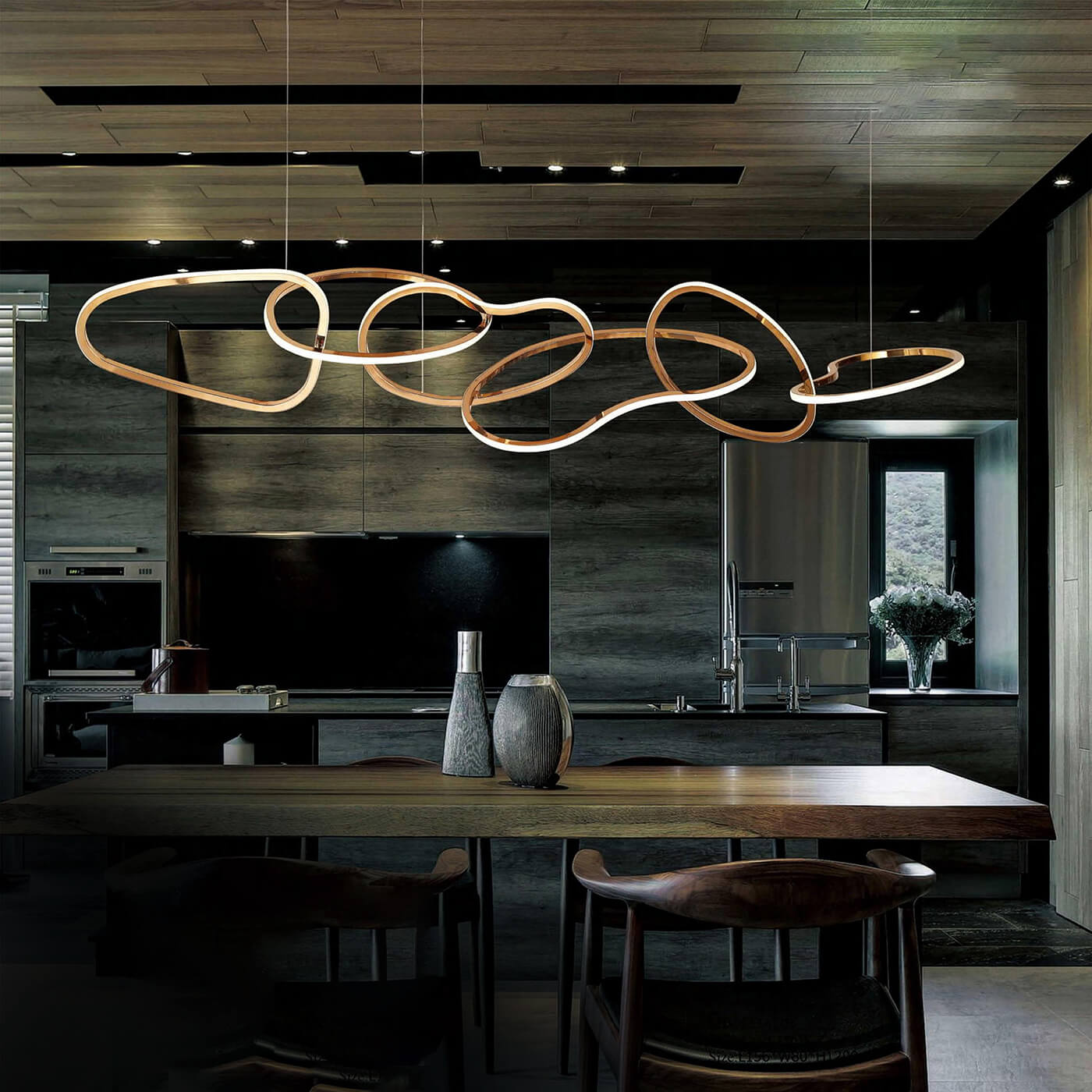 Lampa Suspendata EDDA S6, design modern 2021