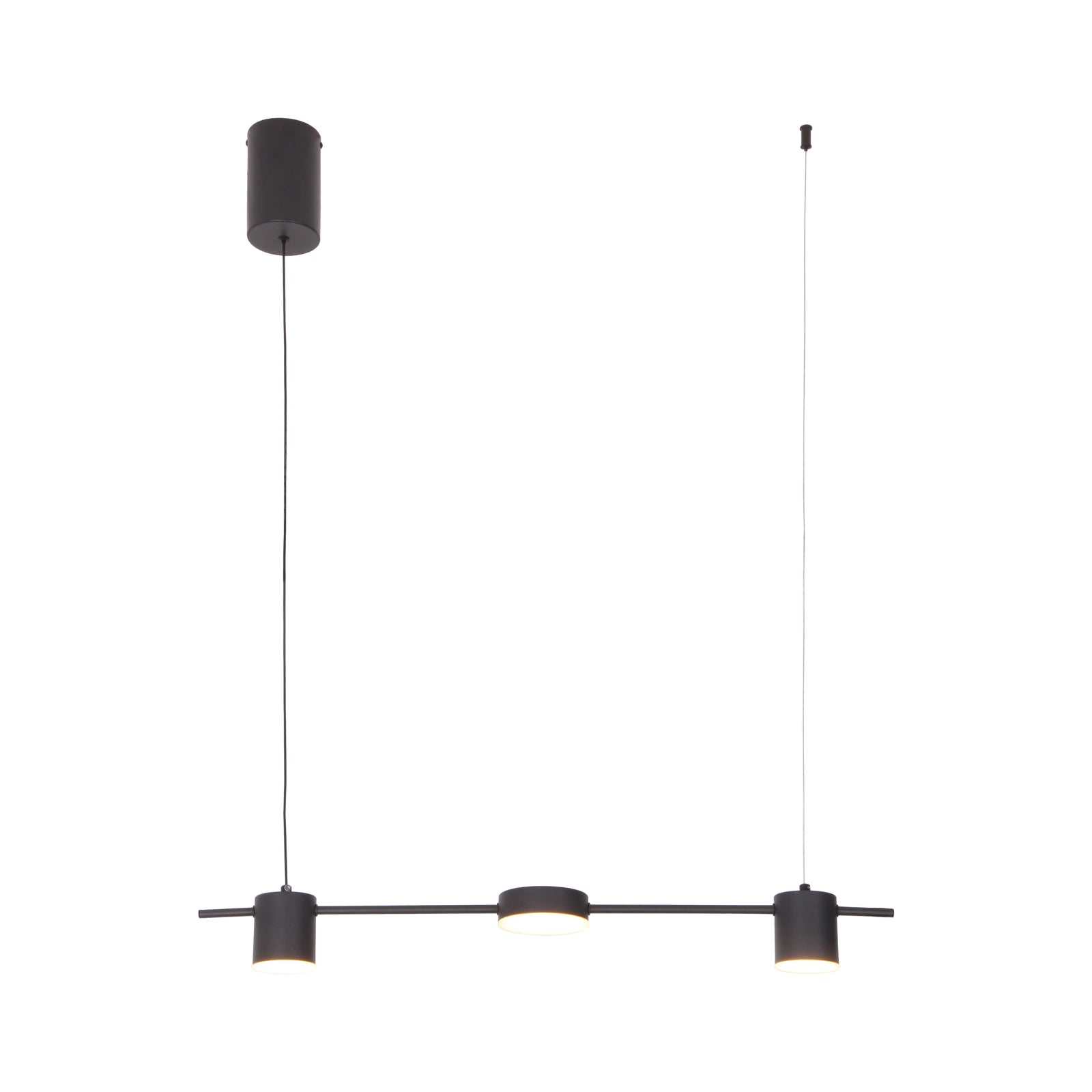 Lampa Suspendata LALIA S3 neagra - pentru living