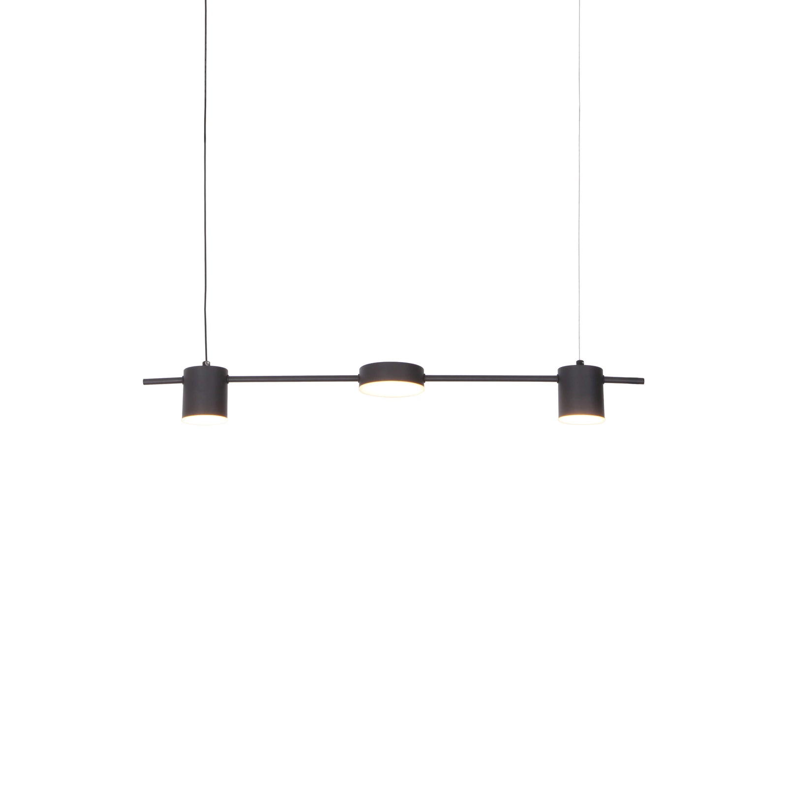 Lampa Suspendata LALIA S3 neagra - pentru living