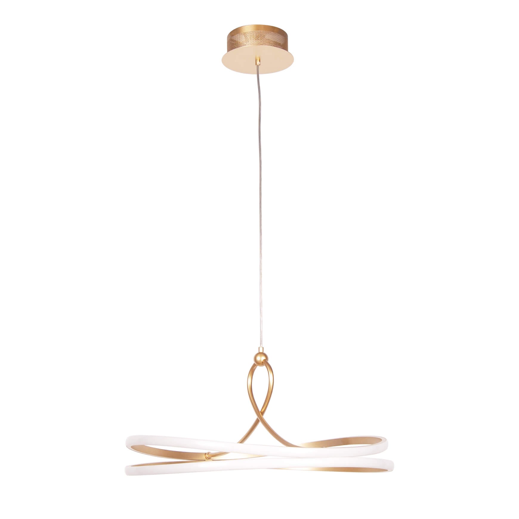 Lampa Suspendata NOEMI aurie pentru dormitor