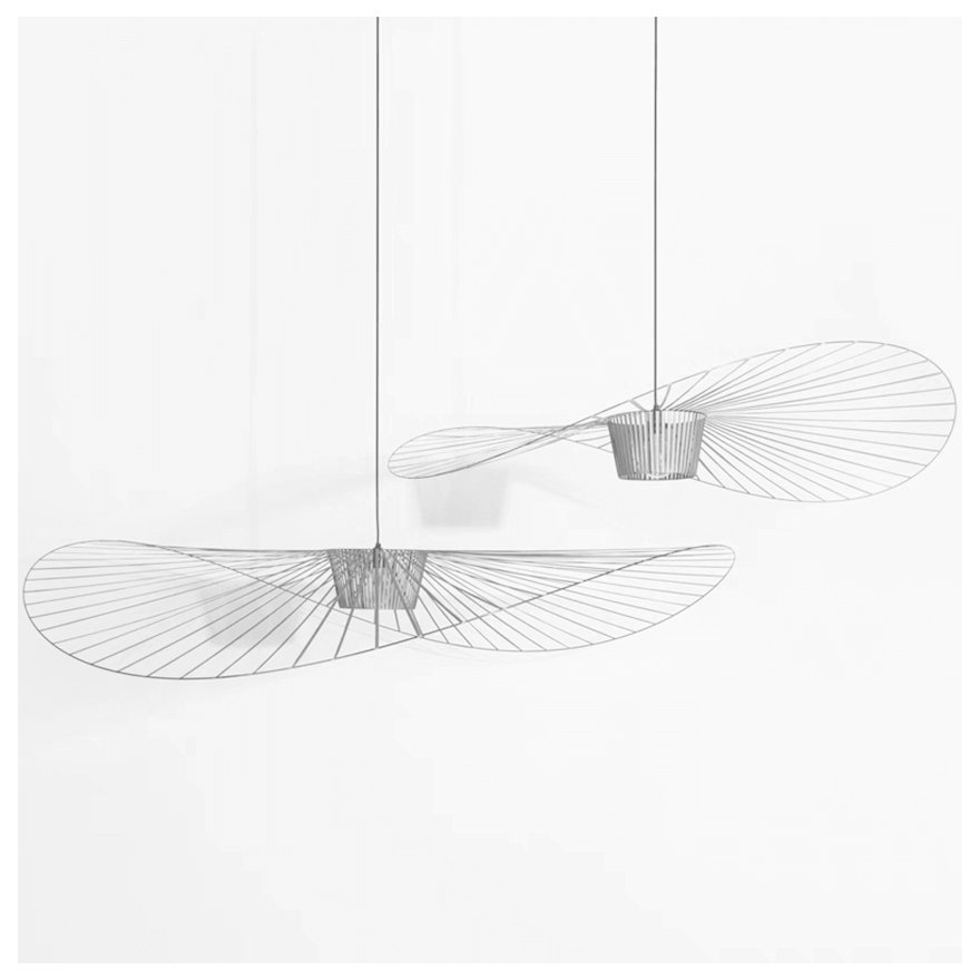 In comparatie cu alte lampi si corpuri de iluminat statice pentru tavan, lampa suspendata HAT este parca tot timpul in miscare. 