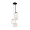 Cauti o lampa suspendata ASTOR S3 cu abajururi albe din sticla, design modern, elegant, pentru living, dining sau dormitor?