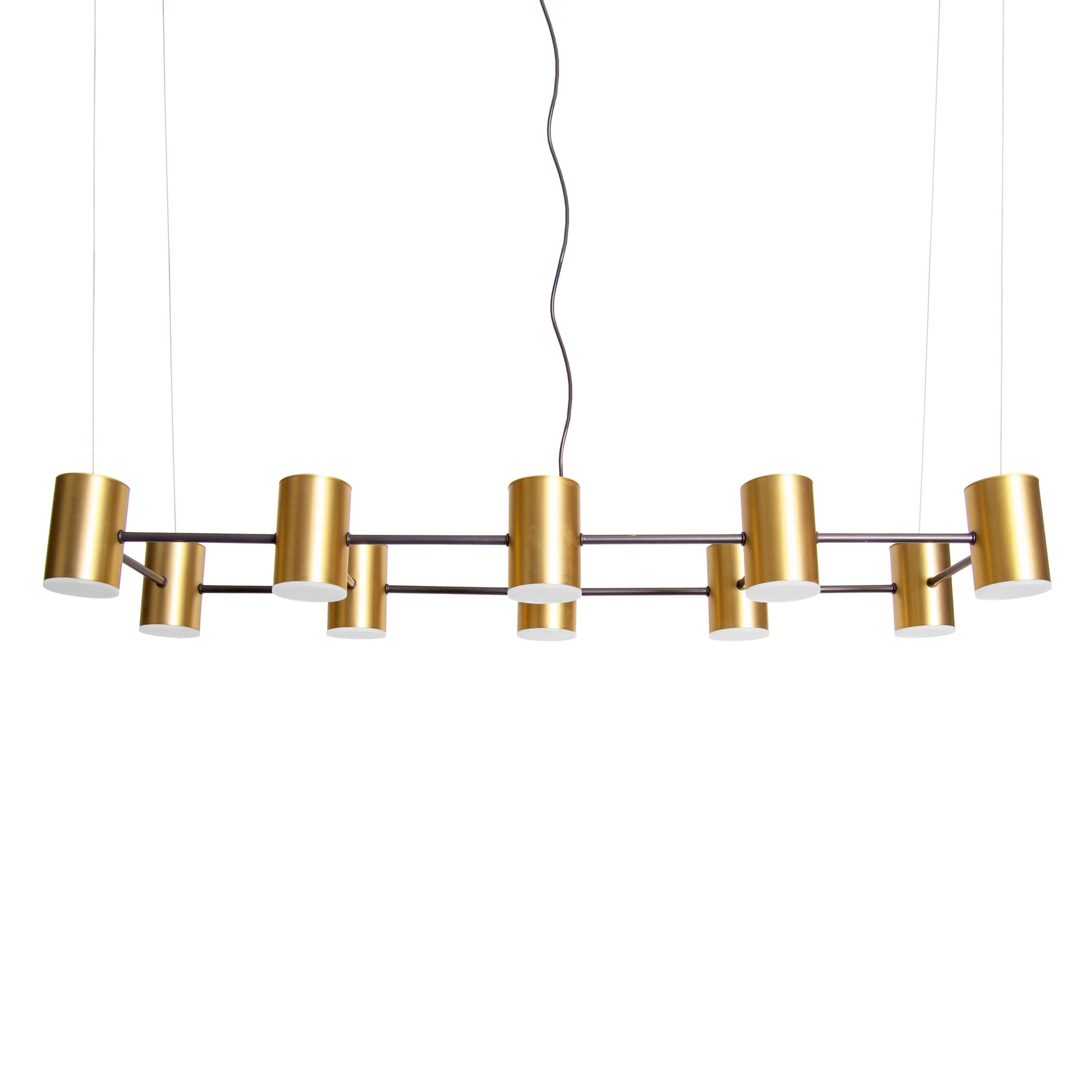 Oferte Domicilio, Lampa suspendata BOUGIE S2 - Design nou, negru, auriu