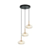 Cauti o lampa suspendata ESTER S3 din sticla pentru living, design modern, pentru living, dining sau dormitor?