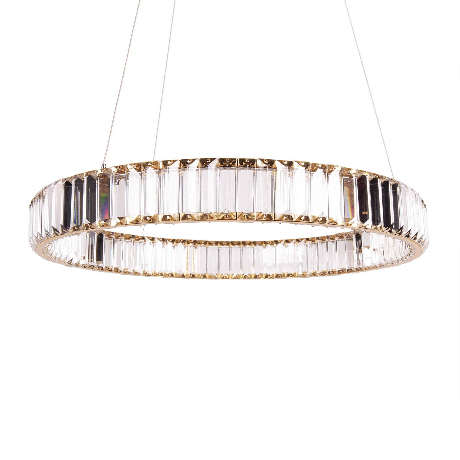 Lampa suspendata REY S6 aurie - Design modern, elegant