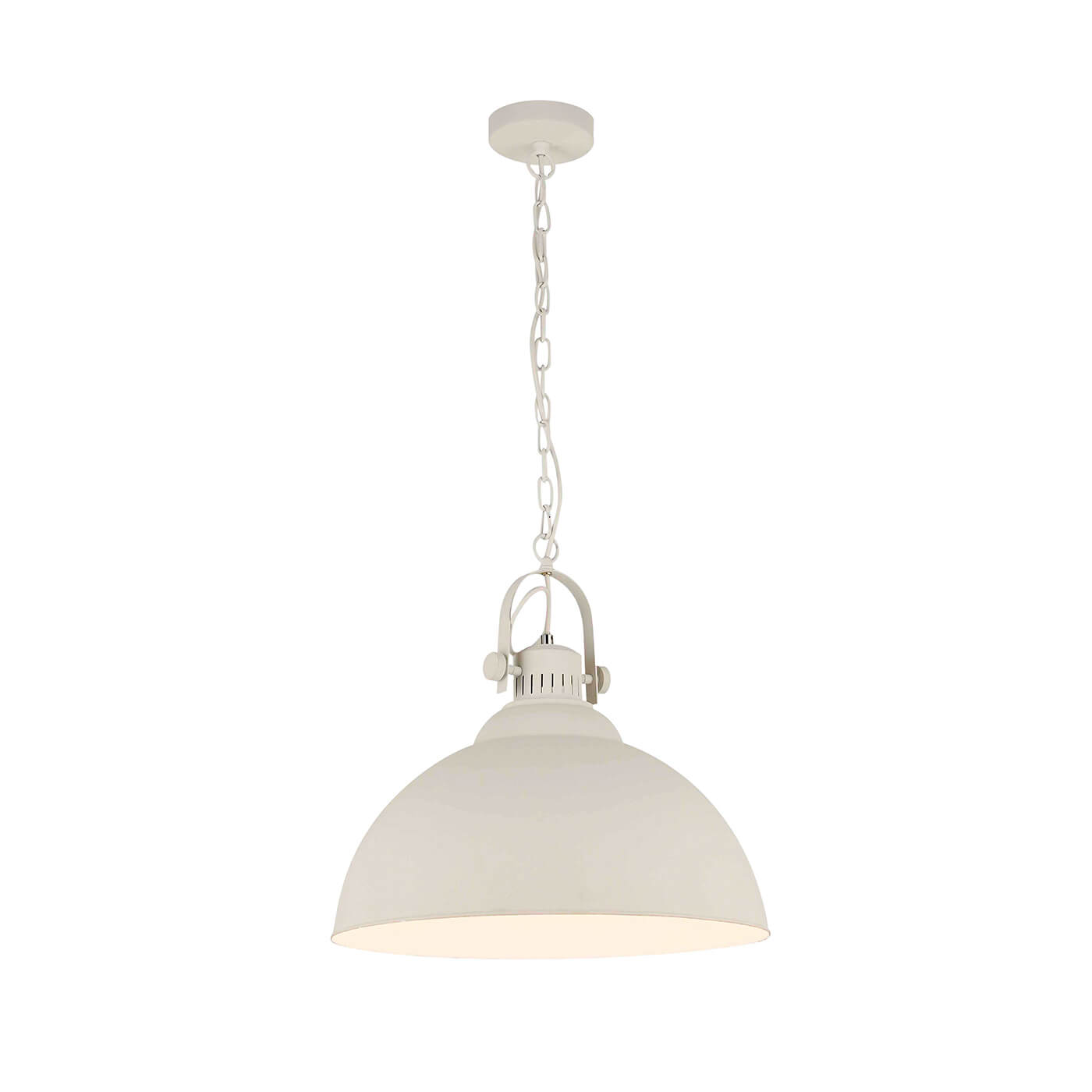 Cauti o lampa suspendata alba MARS din metal, design modern, elegant, pentru living, dining sau dormitor din colectia de lustre si candelabre Domicilio?