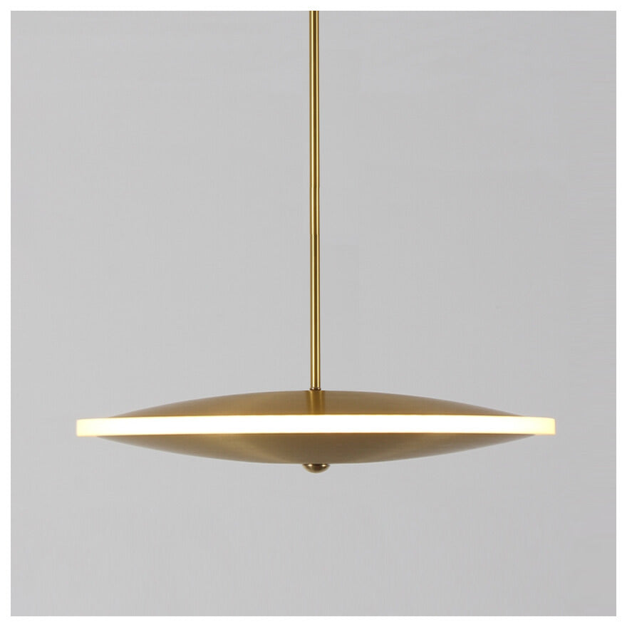 Lampa suspendata aurie LEXIE SL cu LED