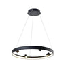 Cauti o lampa suspendata neagra DENIS cu LED 40W pentru living, design modern, pentru living, dining sau dormitor?