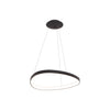 Cauti o lampa suspendata neagra ELERI SS cu LED, design modern, minimalist - Corp de iluminat pentru living sau dining din colectia de lustre si candelabre DOMICILIO?