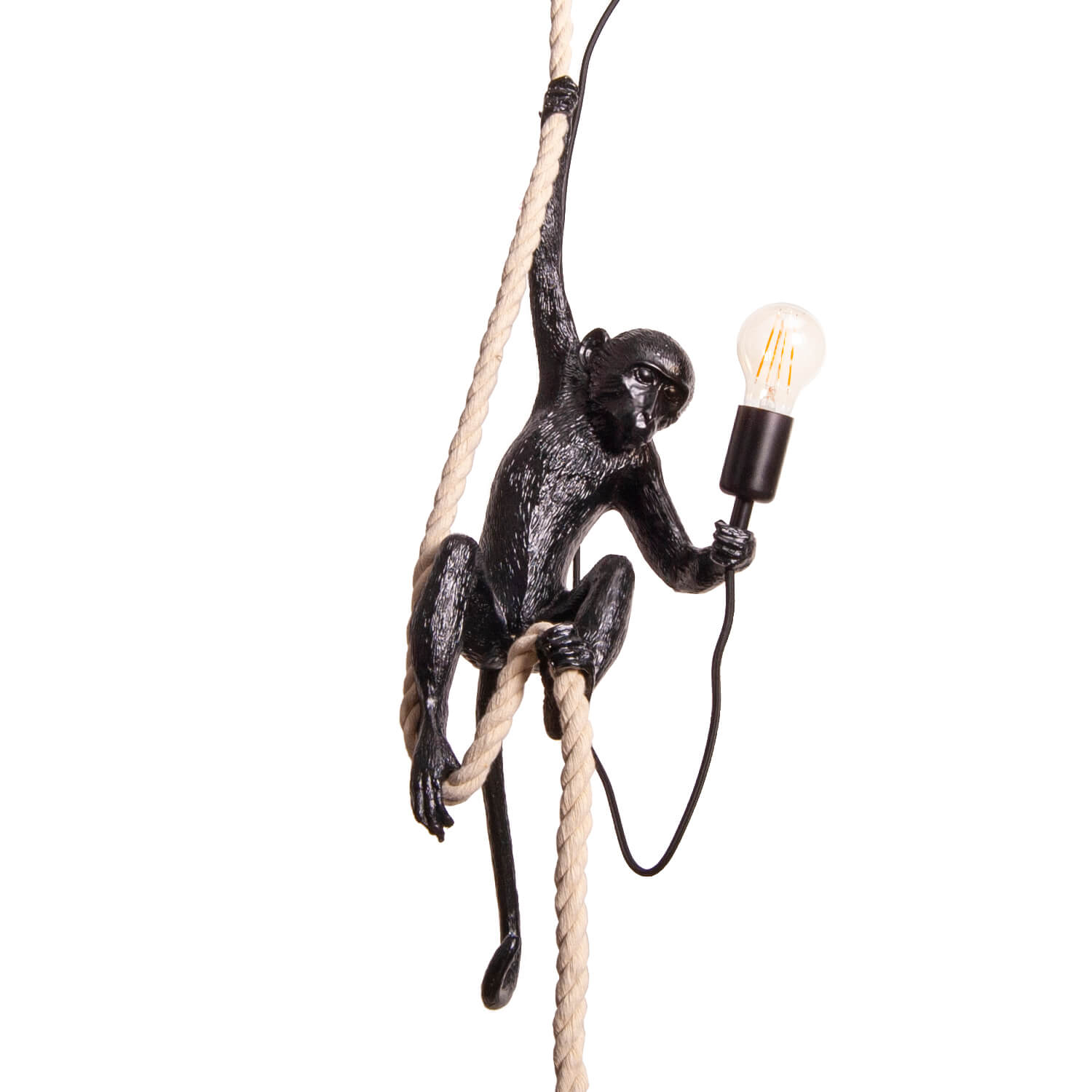 Cauti o Lampa suspendata neagra KIKI, corp iluminat design modern pentru living, bucatarie, colectia corpuri de iluminat Domicilio?