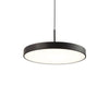 Cauti o lampa suspendata neagra MADISON cu LED 40W, design minimalist, elegant, pentru living, dining sau dormitor din colectia de lustre si candelabre Domicilio?