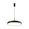 lampa suspendata neagra MADISON cu LED 40W, design minimalist, elegant, pentru living, dining sau dormitor din colectia de lustre si candelabre Domicilio