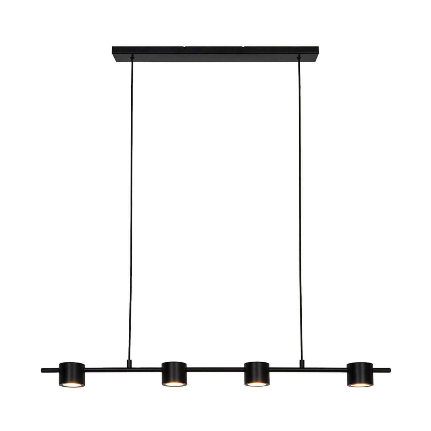 Cauti o lampa suspendata neagra PRIMA S4L cu LED 20W, design modern, elegant, pentru living, dining sau dormitor din colectia de lustre si candelabre Domicilio?