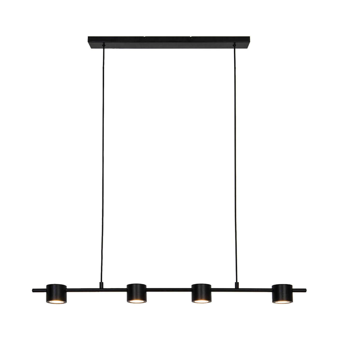 Cauti o lampa suspendata neagra PRIMA S4L cu LED 20W, design modern, elegant, pentru living, dining sau dormitor din colectia de lustre si candelabre Domicilio?