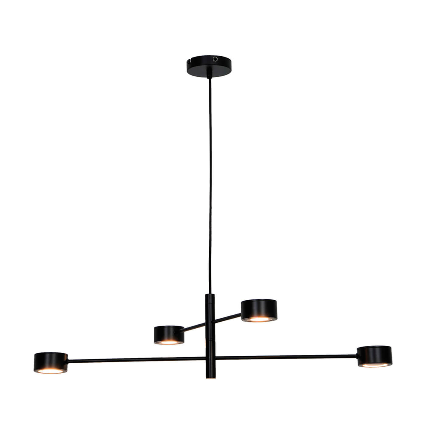 Cauti o lampa suspendata neagra PRIMA S4S cu LED 20W, design modern, elegant, pentru living, dining sau dormitor din colectia de lustre si candelabre Domicilio?