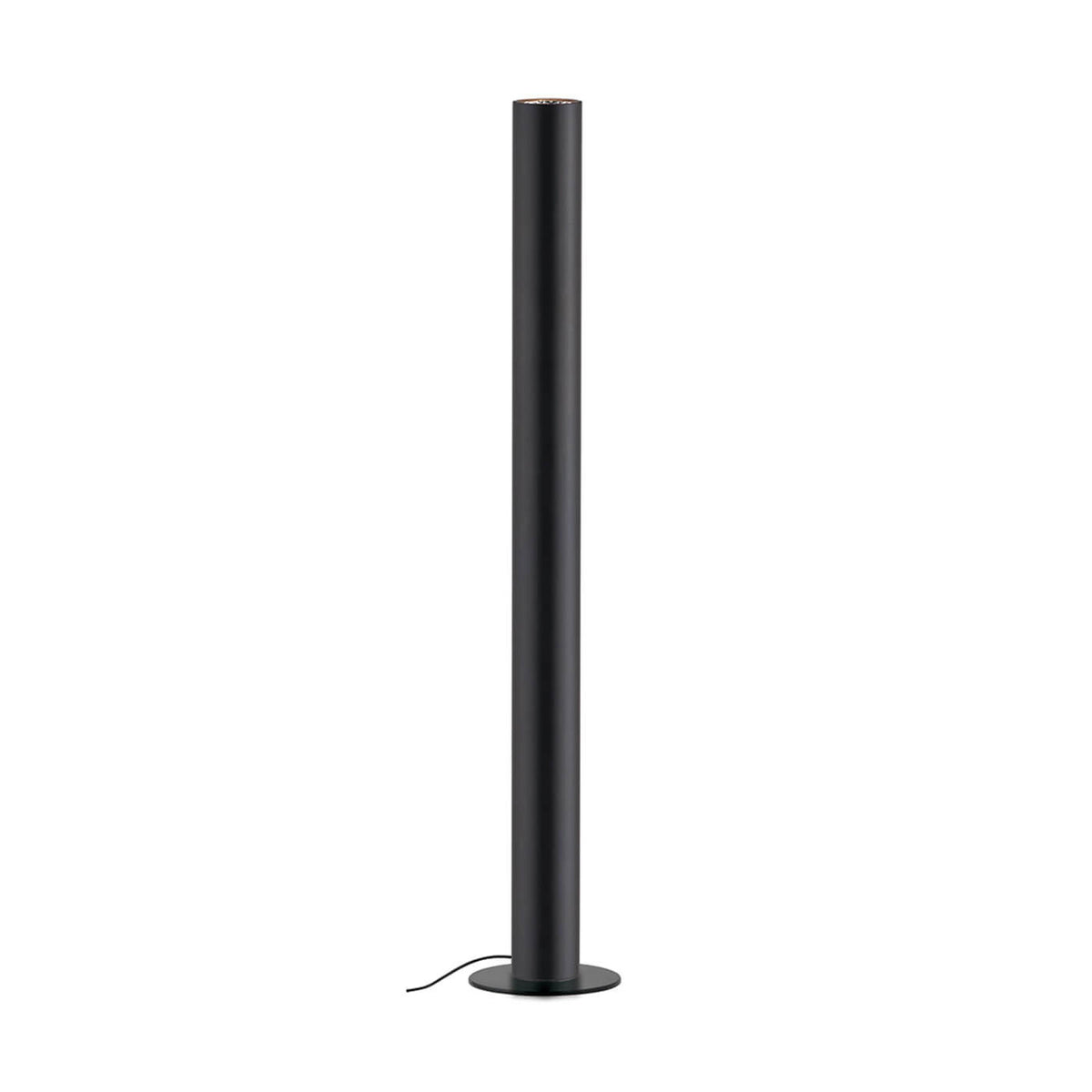 Lampadar minimalist negru TUBE 1x75W E27