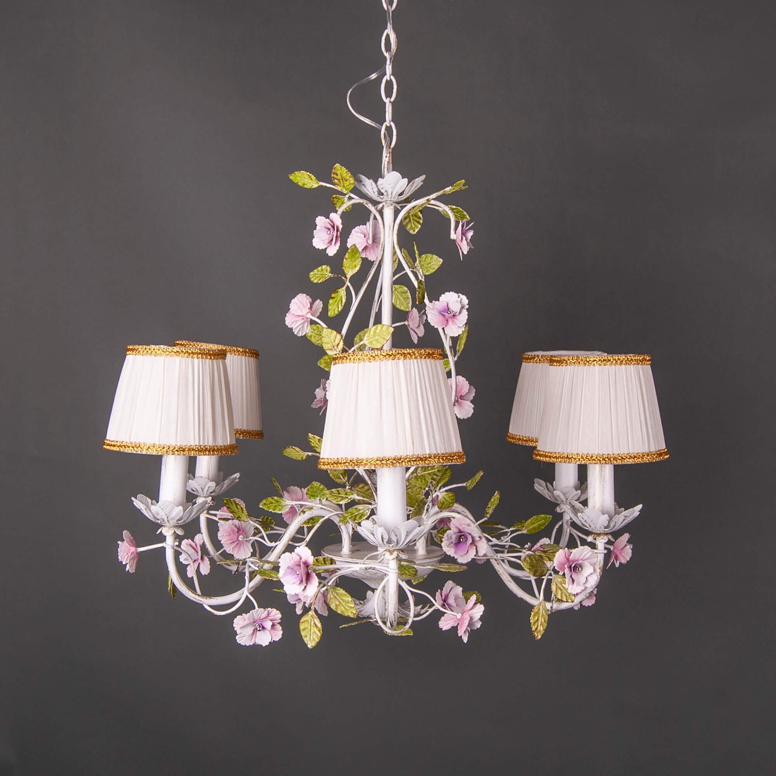 Lustra Belle S3 - Design modern, verde, maro, alb Domicilio