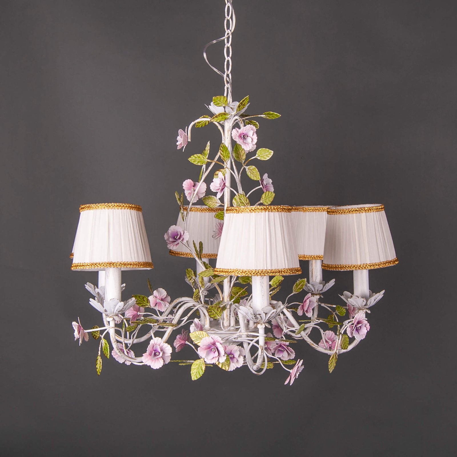 Lustra Belle S3 - Design modern, verde, maro, alb Domicilio