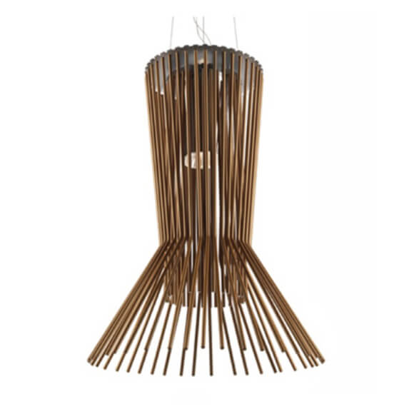 Lustra aurie QUINN SA din metal din colectia de lampi suspendate si corpuri de iluminat DOMICILIO