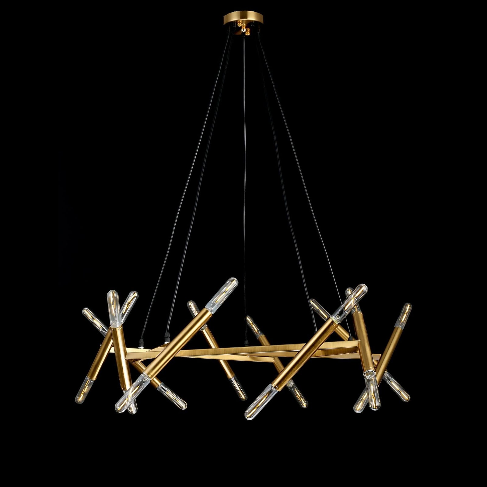 Lustra aurie PENTA S20 din metal pentru living