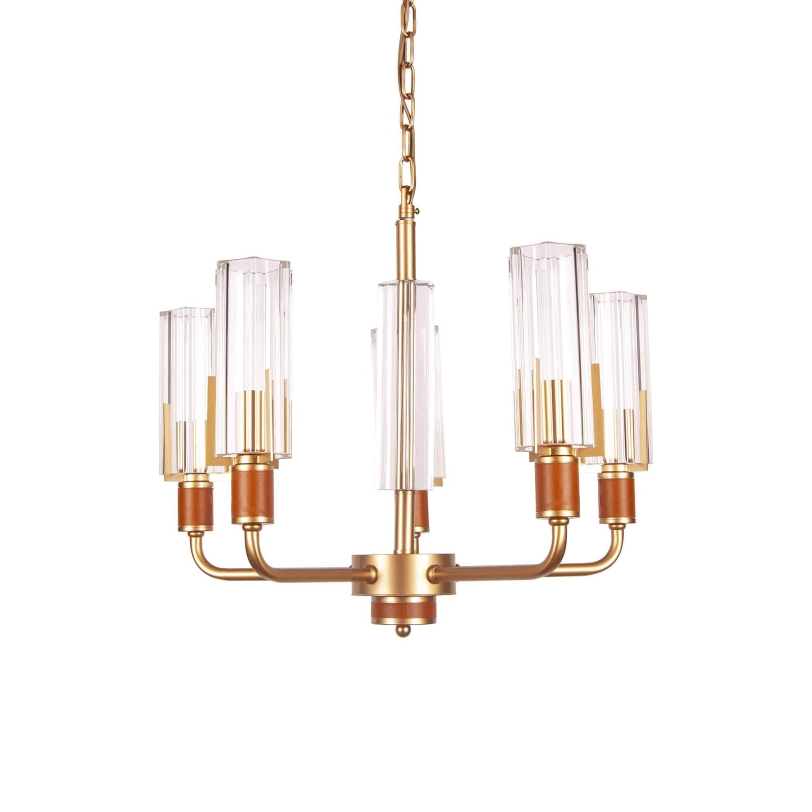 Lustra aurie de metal CELSO S5, design clasic, elegant, sofisticat