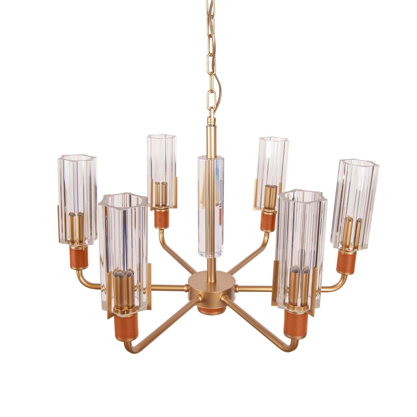 Lustra aurie de metal CELSO S6, design 2021