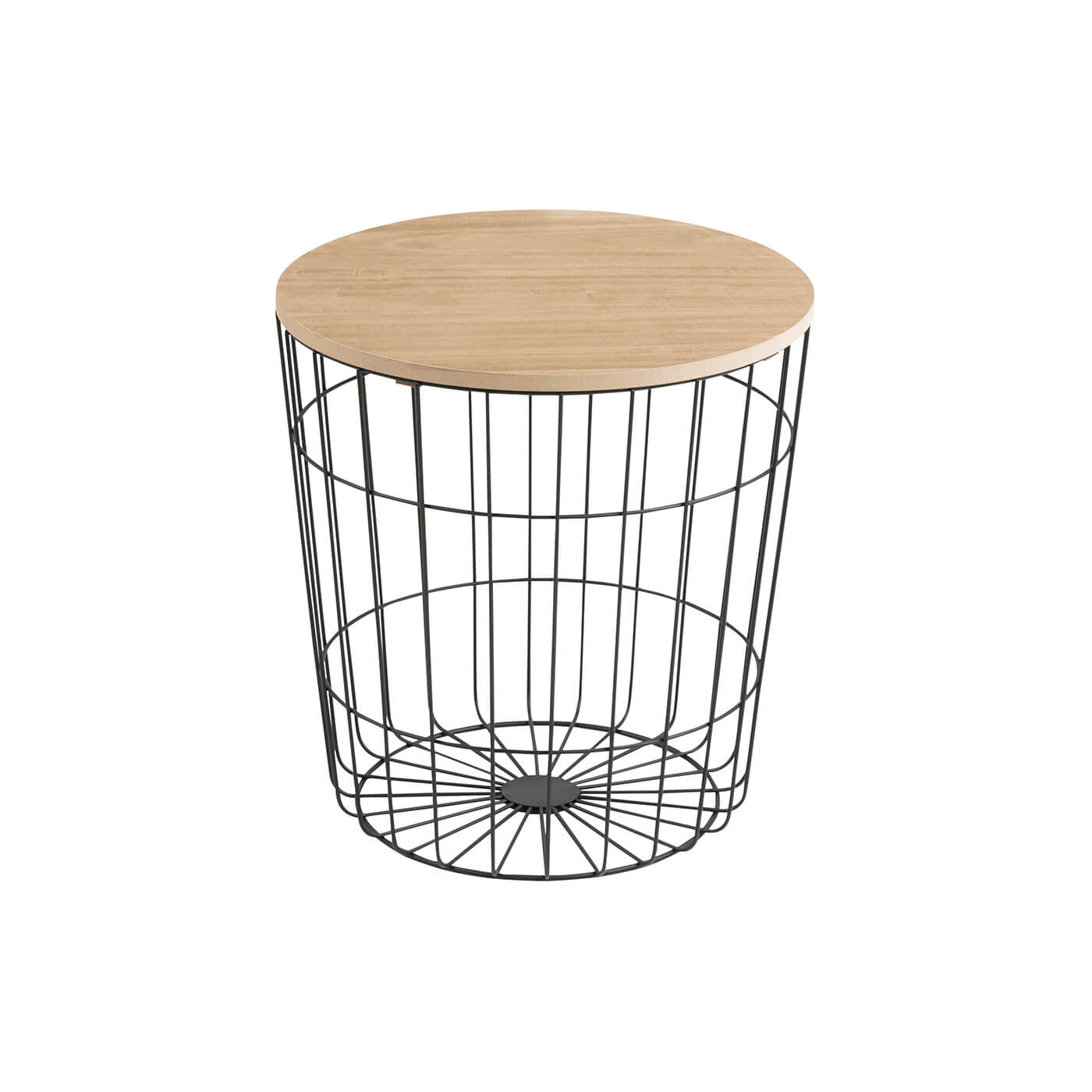 Cauti o masuta pentru cafea cu spatiu pentru depozitare LOTUS S1 cu picior din metal si blat natur pentru camera de zi?