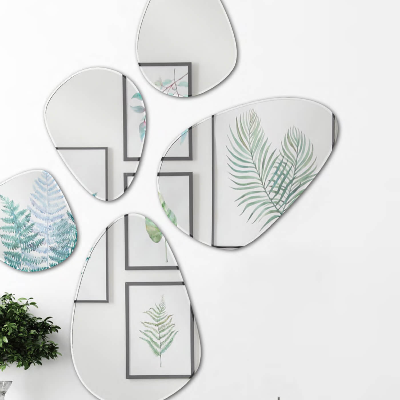 Cauti o oglinda 40x60 BELLA, design modern, minimalist, pentru camera de zi, dormitor sau hol?