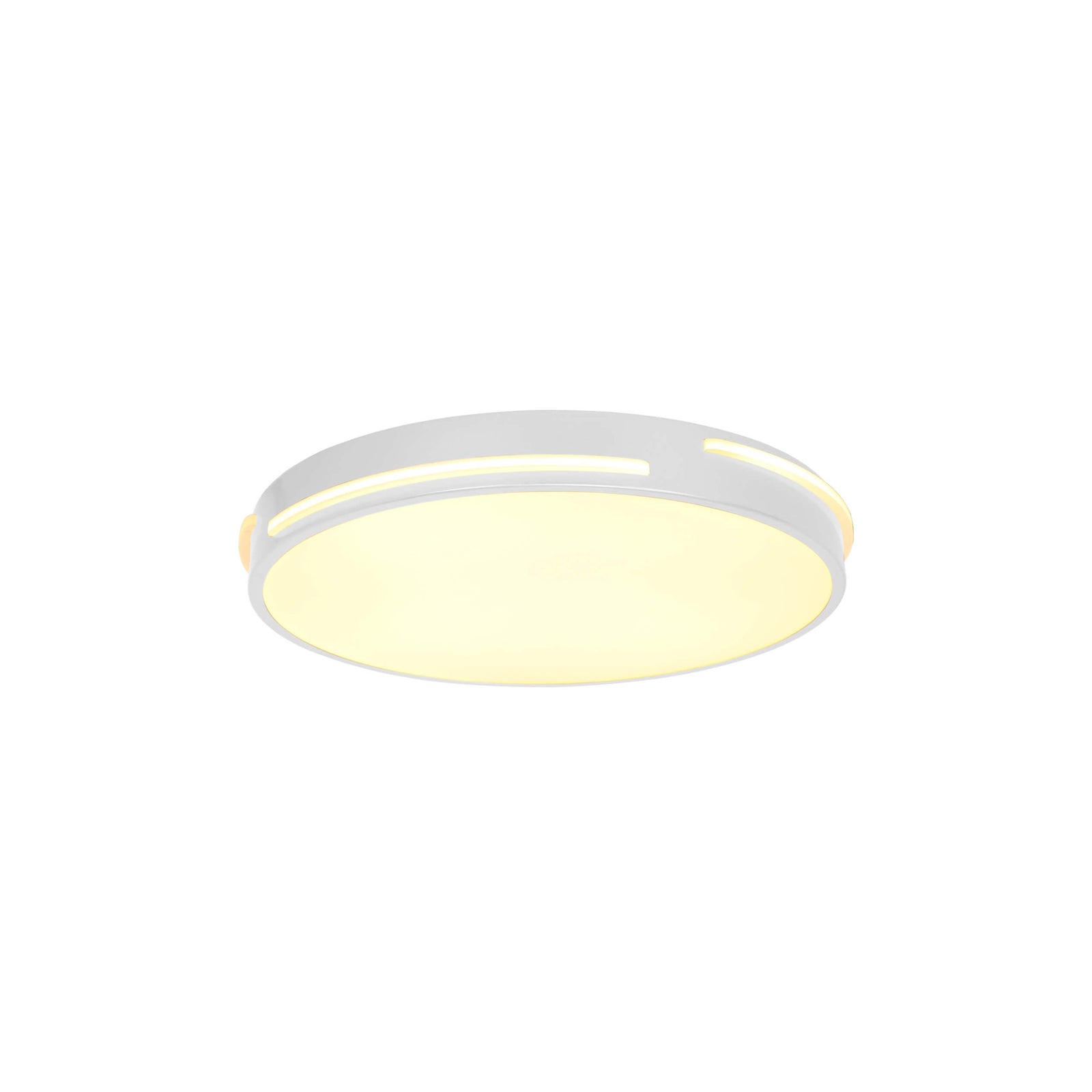 Plafoniera alba cu LED AMOS C4, design modern