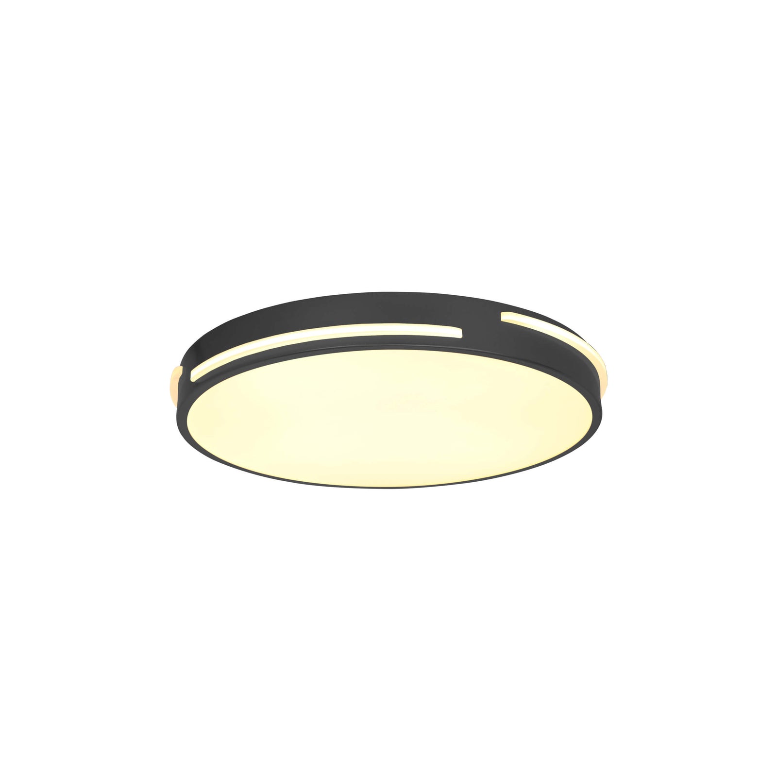 Plafoniera neagra cu LED AMOS C4, design modern