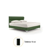 Cauti un pat tapitat ALKISTIS 160x200 verde cu somiera, nou, spatios, confortabil?
