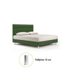 Cauti un pat tapitat ANTIGONE 160x200 verde cu somiera?