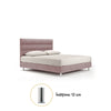 Cauti un pat tapitat IASON 180x200 powder cu somiera, spatios?