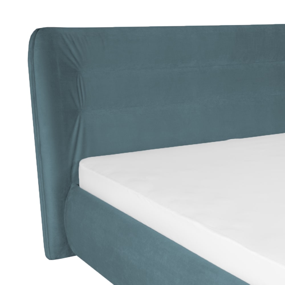 Cauti Pisa pat tapitat aqua cu somiera fixa 160 x 200?